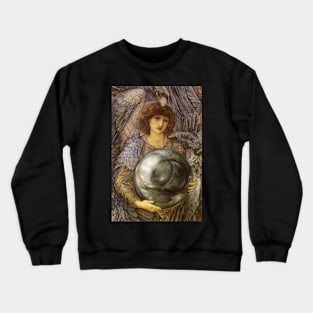 The Days of Creation, 1st Day by Sir Edward Coley Burne Jones Crewneck Sweatshirt